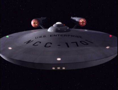 NCC 1701 USS Enteprise - Star Trek